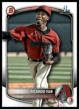 Ricardo Yan 2025 Bowman #BP-31 Prospects Arizona Diamondbacks