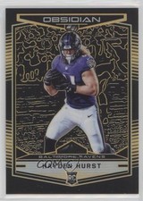 2018 Panini Obsidian Electric Etch Orange 34/50 Hayden Hurst #129 s7f
