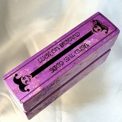 Artful Backgammon Cubes Original Dice Case - Joker.Purple - Holds 5 dice (14-16m