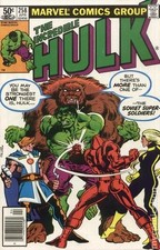 Incredible Hulk #258N FN- 5.5 1981 Stock Image Low Grade