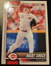2026 Topps Series 1 Baseball Brady Singer #282 Cincinnati Reds