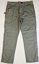 Wrangler Riggs Workwear Ripstop Ranger Cargo Pants Size 38X34 Gray Workwear VG