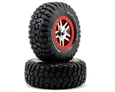 Traxxas 5877R Tires wheels assembled glued S1 ultra-soft off-road racing comp