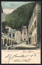 CPA Eaux-Bonnes, Grand Etablissement Thermal 1908 