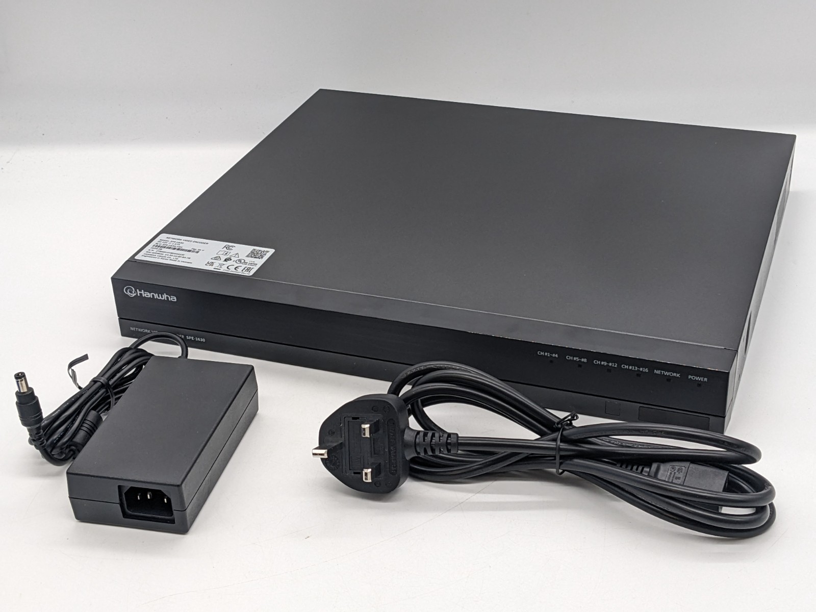 Hanwha Vision SPE-1630 CCTV 16-channel network video encoder 16ch