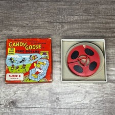 Vintage 1966 Gandy Goose in Comic Book Land 8mm Super 8 Film 560