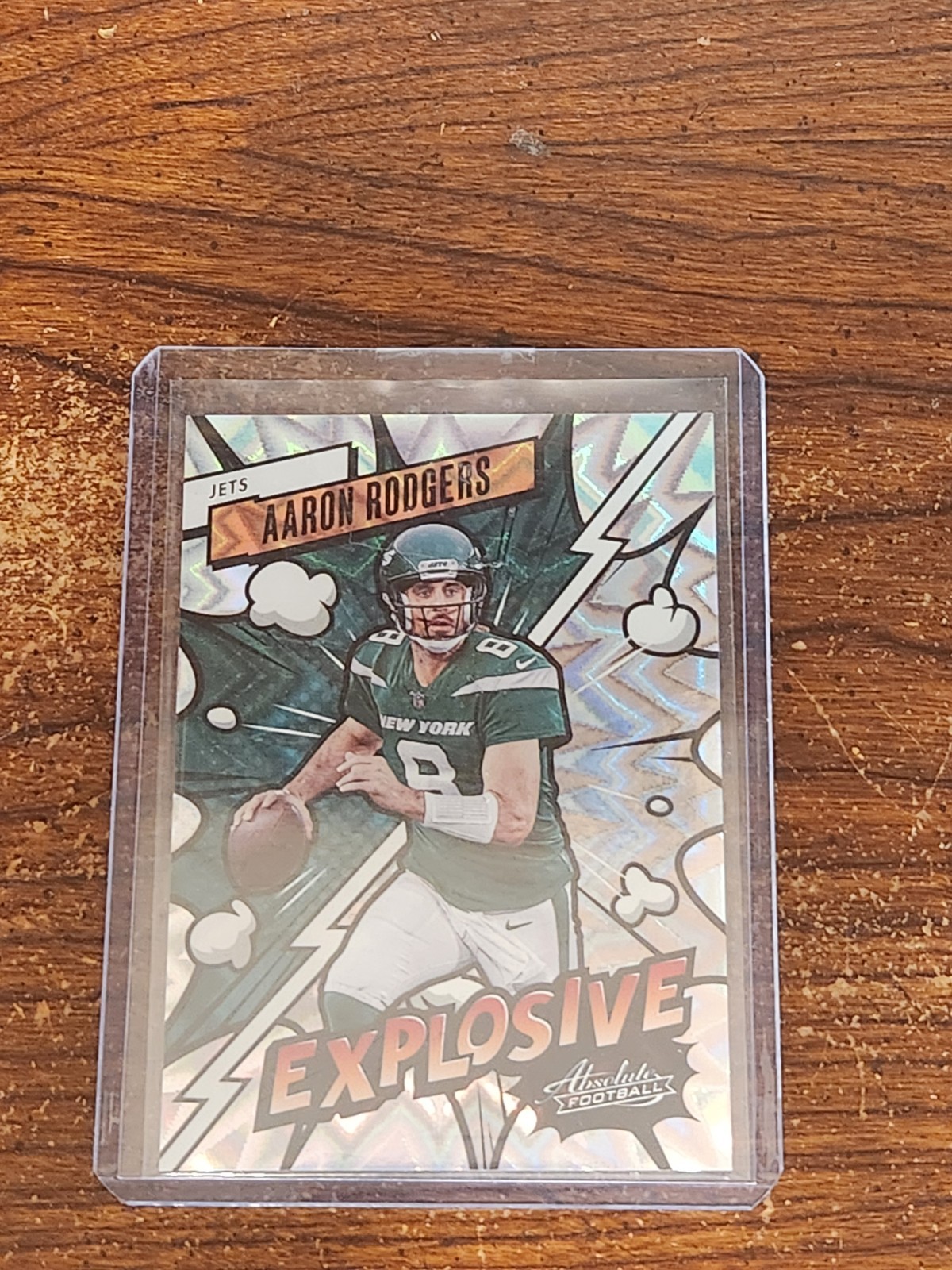 2023 Panini Absolute - Explosive Aaron Rodgers #9 SSP