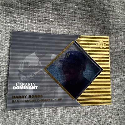 1998 Upper Deck Clearly Dominant /250 Barry Bonds   RARE   Gem Mint? Acetate