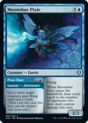 1x Moonshae Pixie // Pixie Dust - Foil MTG Commander Legends: Battle for Baldur'