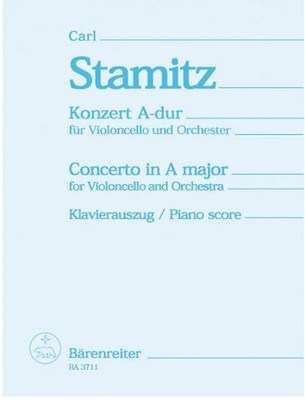 Carl Stamitz | Violoncello-Konzert fur den Konig von Preussen | Klavierauszug