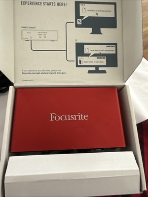 Focusrite Scarlett Solo 3rd Gen USB Audio Interface ohne OVP