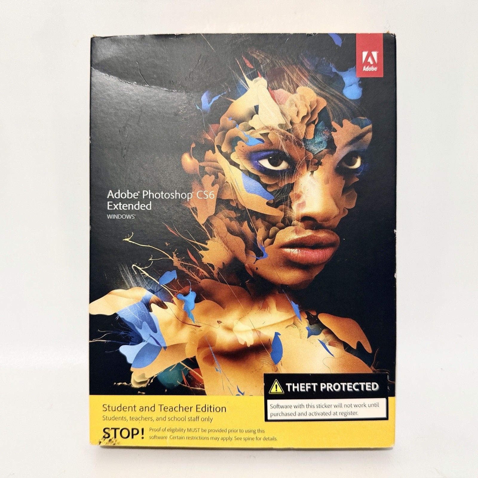Adobe Photoshop CS6 Extended For Windows Student & Teacher Edition - Free Ship