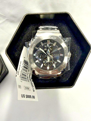 Casio G-Shock Full Metal GMB2100D-1A Solar Stainless Steel Men's Watch