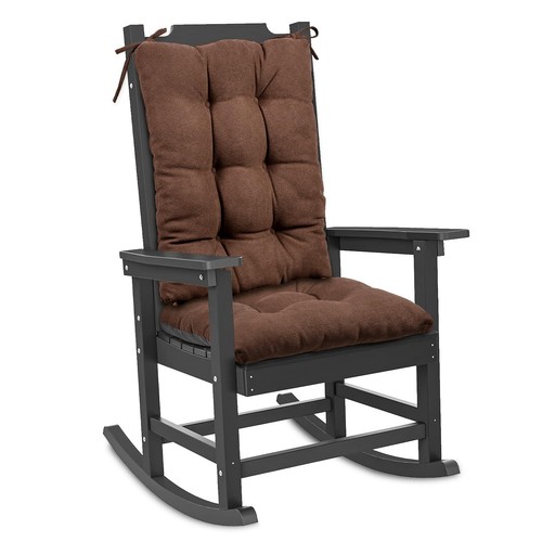 Rocking Chair Cushion Indoor High Back Wooden Rocker Adirondack Chair Cushion...