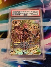 Dragon Ball Super Fusion World Broly : BR Super Alt Art SCR PSA 10 Rivals Clash