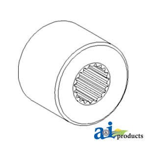 Coupling H116292 fits John Deere C670 CTS Cts Ii T550 T560 T660 W540 W550 W650