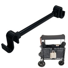 Stroller Wagon Support Bar Fits Wonderfold W2 Elite/Luxe 2 Seater Black