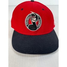 New Era 59FIFTY Nashville Sounds Baseball Cap Red Black Fitted Size 7 3/8