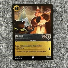 Disney Lorcana Wilds Unknown Maudie Exasperated Nursemaid 188/204 Foil
