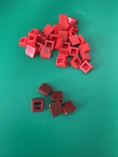 LEGO Slope 1 x 1 (31°) (50746 / 54200) Red  33 Pieces Used