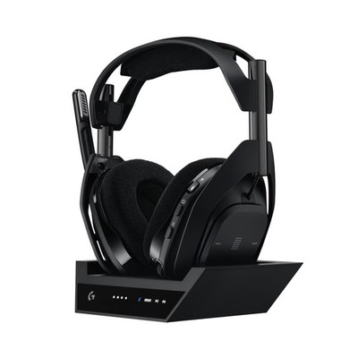 LogitechG ASTRO A50 (Gen 5) Schwarz - Kabelloses LIGHTSPEED Gaming-Headset un...