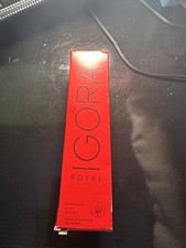 3pk Dark Blonde ash 6-12 Igora professional royal hair dye Schwarzkopf 