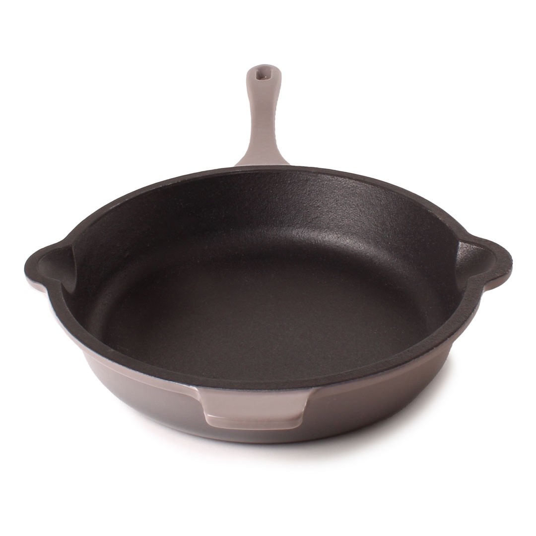 BergHOFF Neo Cast Iron Frying Pan 25cm in Grey Oyster Enamelled