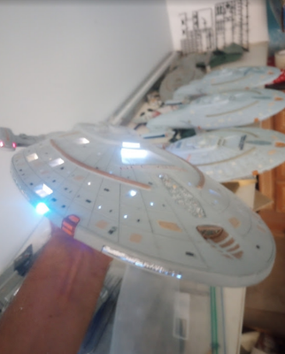 STAR TREK enterprise STAR TREK USS VOYAGER prop LIGHTING* with