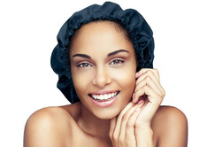 Satin Bonnet, Double-Layered and Adjustable Satin Sleep Cap, Extra