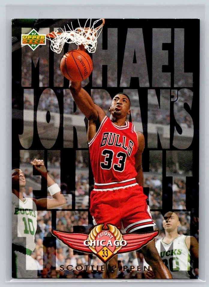 1993 Upper Deck International Spanish Michael Jordans Flight Team Scottie Pippen - Image 3 of 4