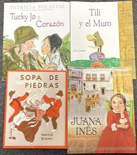 Lot of 4 Spanish Childrens Paperback books Brand New 