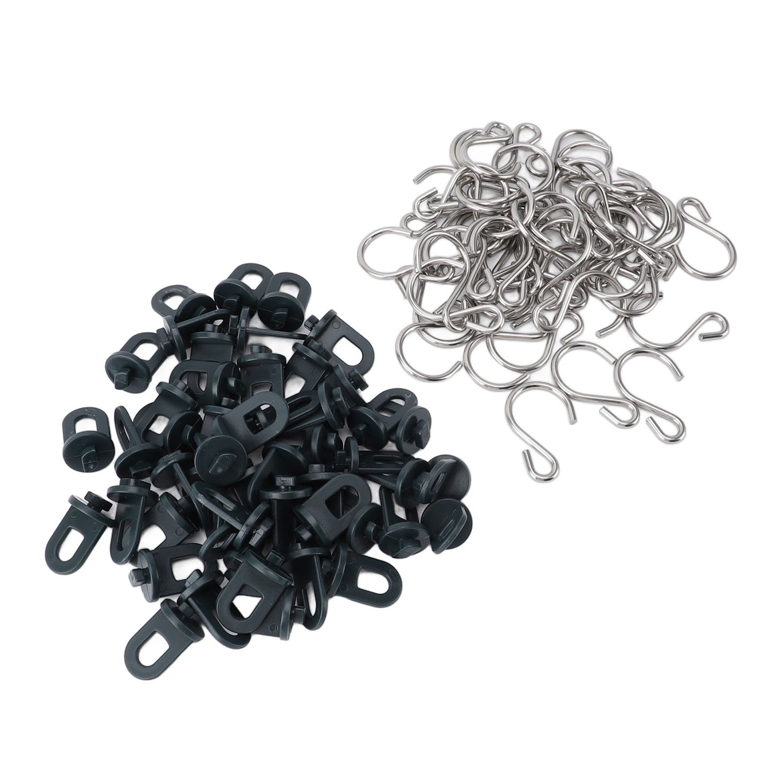 50pcs Greenhouse Plant Hook Easy Hanging Clips For Insulation Netting Garden Use