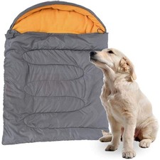 Dog Sleeping Bag Waterproof Warm Packable Dog Bed Mat with Storage Bag for In...