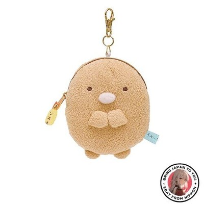 San-X Sumikko Gurashi Tonkatsu Plüschrolle Pass Case PB69303 14,5cm