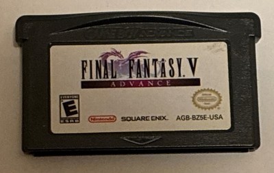 Final Fantasy V Advance (Nintendo Gameboy Advance GBA, 2006) Authentic Tested
