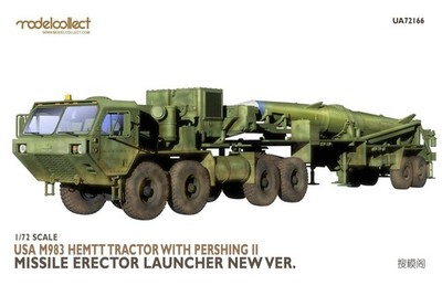 Modelcollect UA72166 - 1/72 USA M983 Hemtt Tractor With Pershing II - Neu