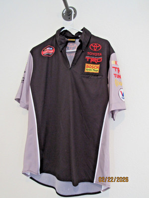 Vintage NASCAR Craftsman Truck Series Pit Crew Team Racing Shirt Toyota Tundra M