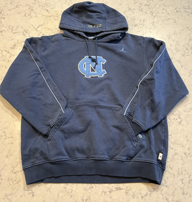 University Of North Carolina Jordan Fleece Hoodie Size Large
