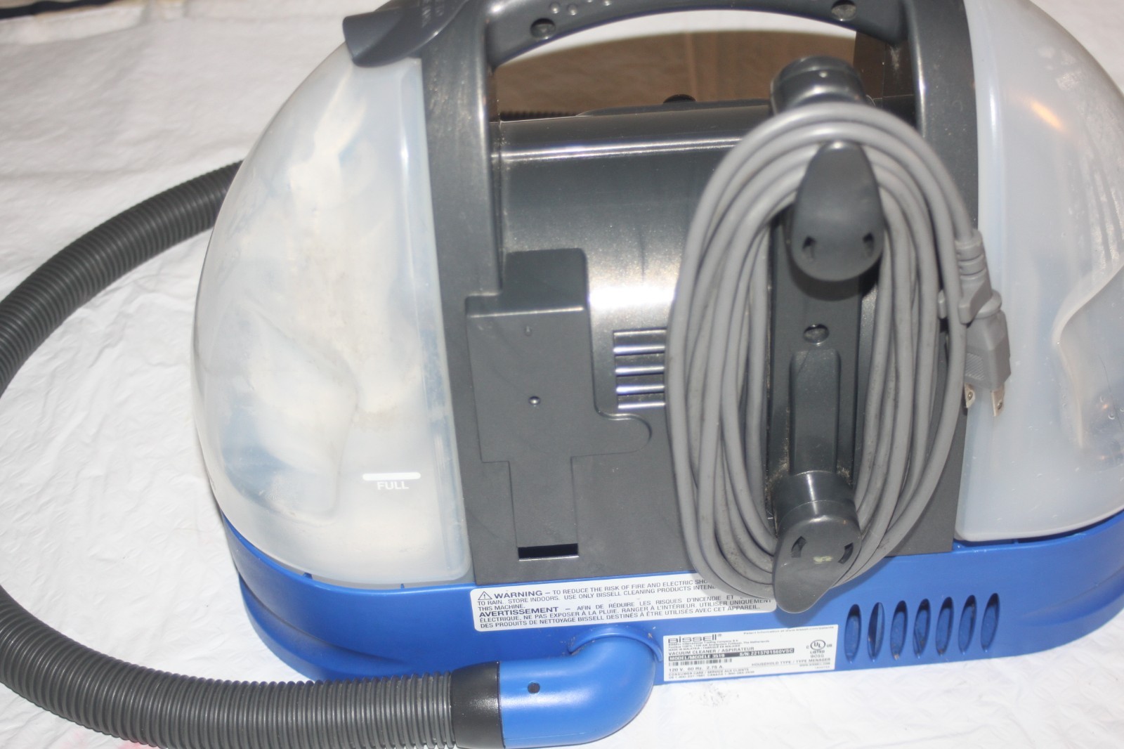 BISSELL 3519 Little Green Select Portable Carpet Cleaner - Works!