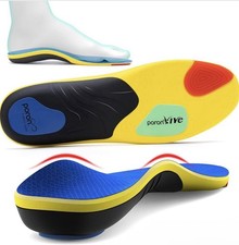 Plantar Fasciitis Insoles Heavy Duty Arch Support Insoles, Large