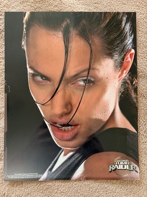 Angelina Jolie Lara Croft Tomb Raider Movie 20x25 Hochglanzfoto Pressefoto 2001