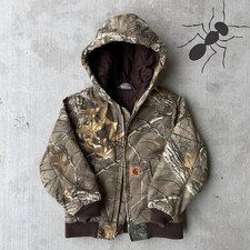 Carhartt YOUTH realtree camo work wear jacket