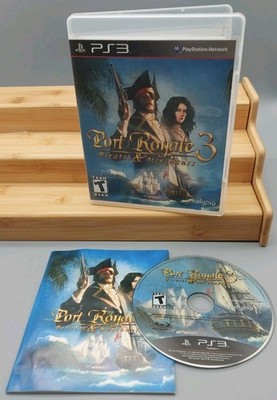Port Royale 3: Pirates & Merchants (PlayStation 3, PS3 - 2012) Complete w/Manual