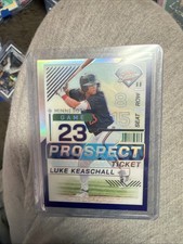 2024 Panini Prospect Edition Luke Keaschell Holo Purple #'d 67/99