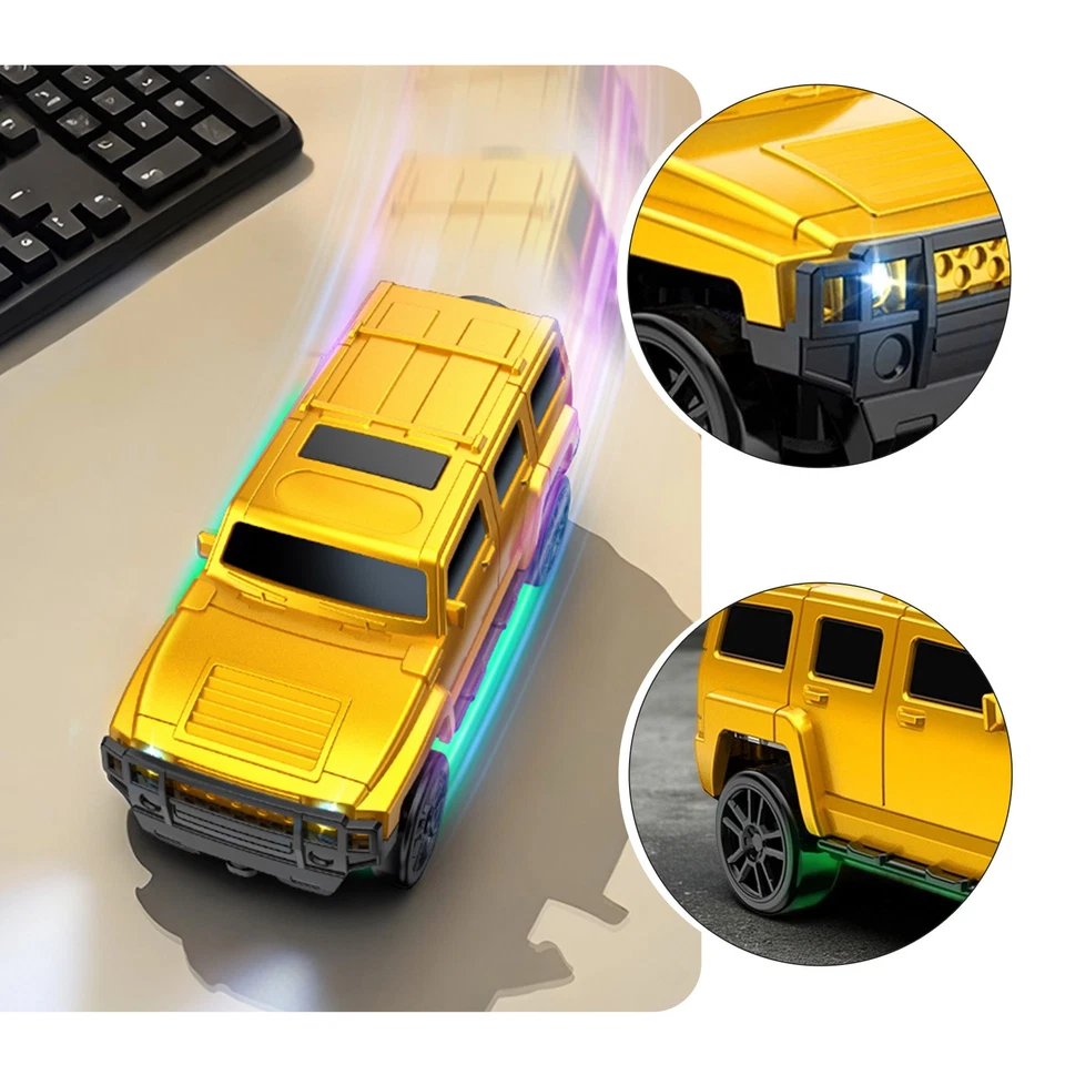 RC 1/64 Scale SUV Off-road truck 4WD Pickup Remote Control Drift Car Toy new - Image 4 of 4