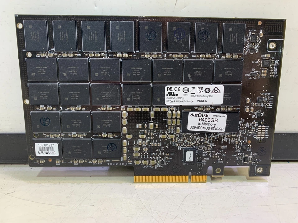 SANDISK FUSION ioMEMORY SX350 6.4 TB 6400GB PCIe INTERNAL SSD SDFADCMOS-6T40-SF1 - Image 3 of 4