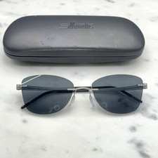 Silhouette 5369 00 6063 Rimless Silver Eyeglasses Sunglasses Frames Only 19-140
