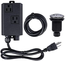 Garbage Disposal Air Switch Kit Dual Outlet Sink Top Waste Disposal Stainless St