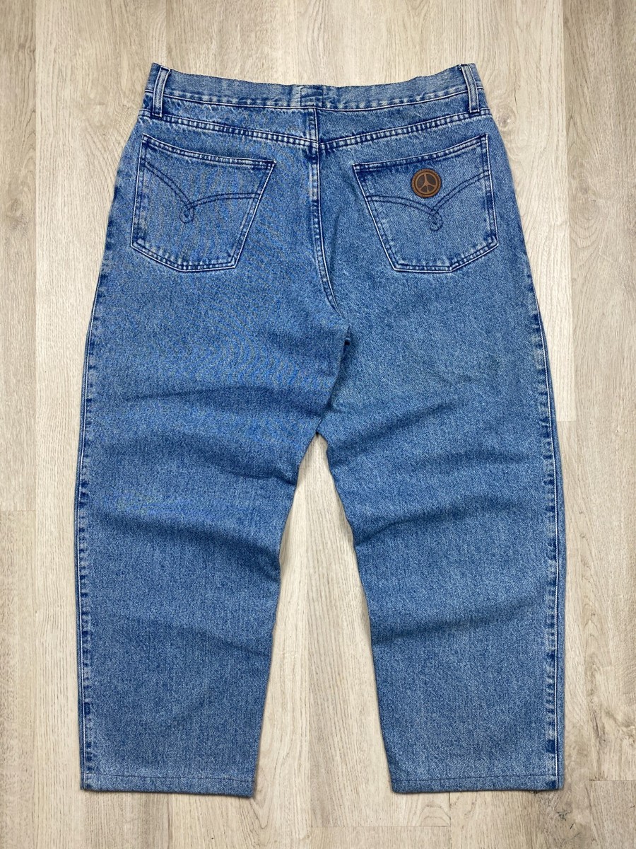 Moschino 90s Vintage Mens Baggy Denim Pants Jeans Size 40 | eBay
