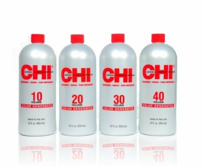 CHI IONIC Permanent Shine Hair Color 3oz and/or Developer 3, 30oz